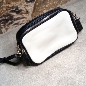 Banana Republic Crossbody Bag, C: Black/ White